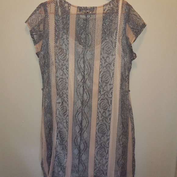 Sharagano Layerd Mini Dress - Picture 4 of 4